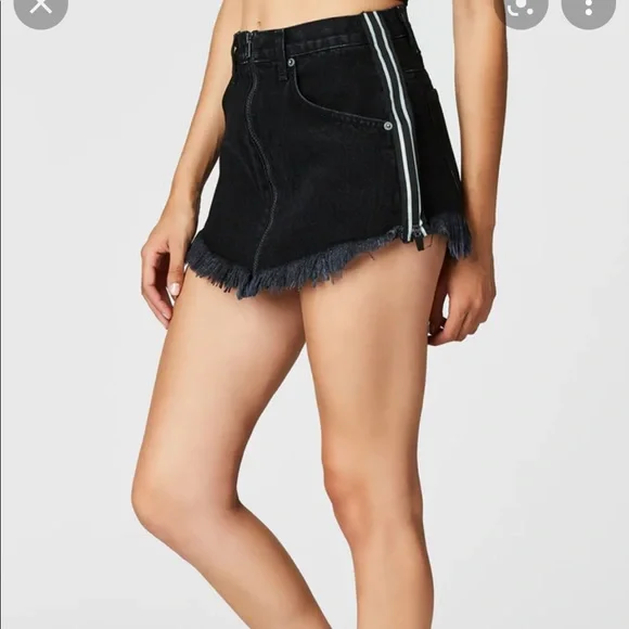 Carmar Skirts Carmar Denim Skirt Black Size 26 Poshmark